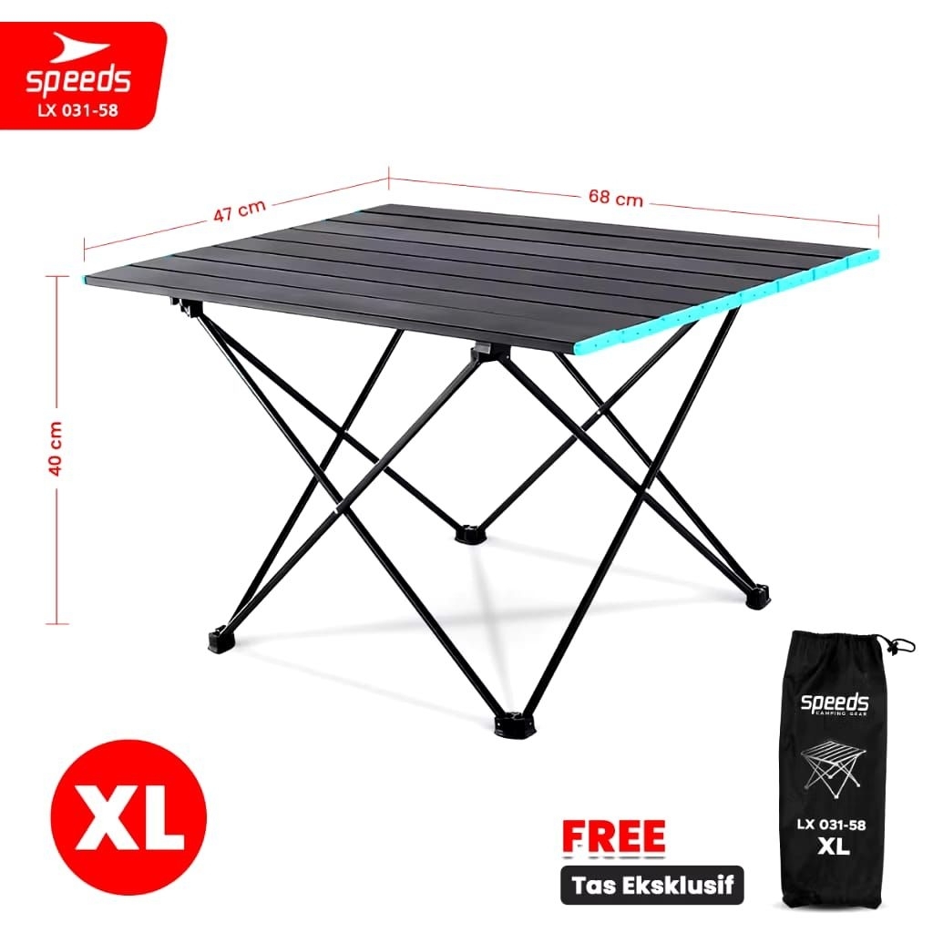 Speeds Meja lipat outdoor
