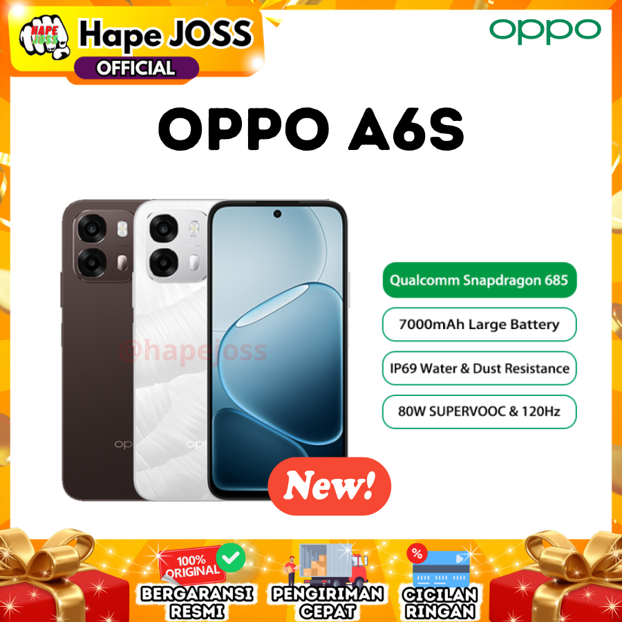 Oppo A6s 4G 8/128GB NFC Garansi Resmi
