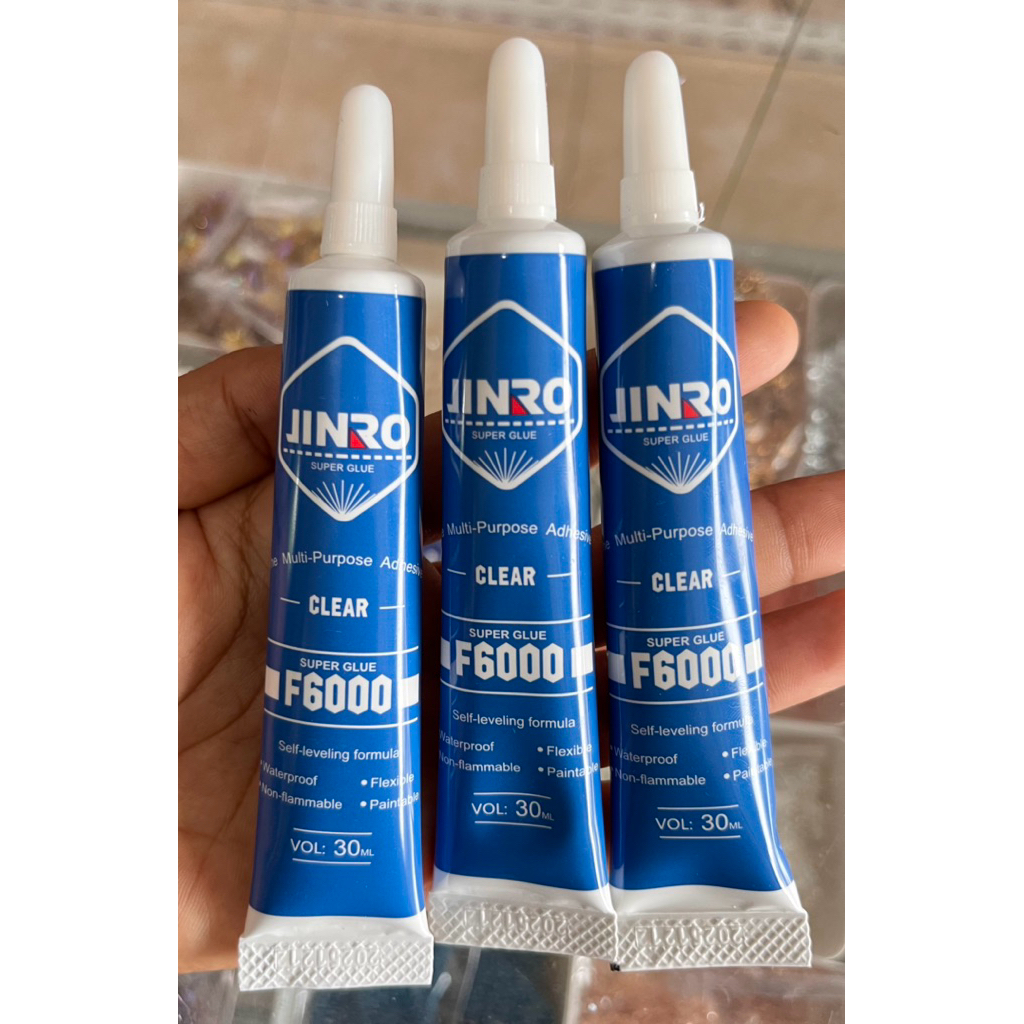 Lem payet baju super F6000 30ml