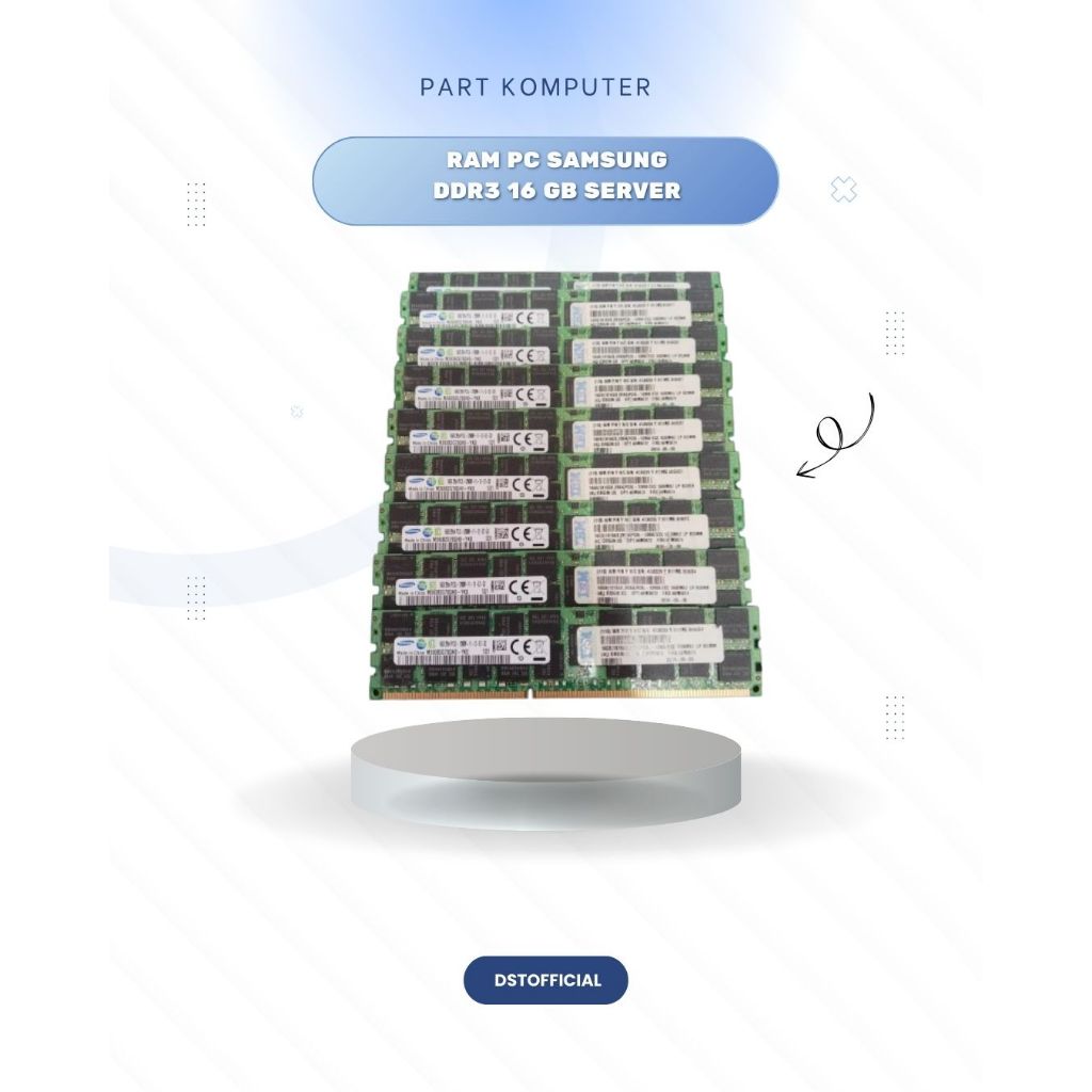 Samsung 16GB PC3L-12800R DDR3 ECC server RAM