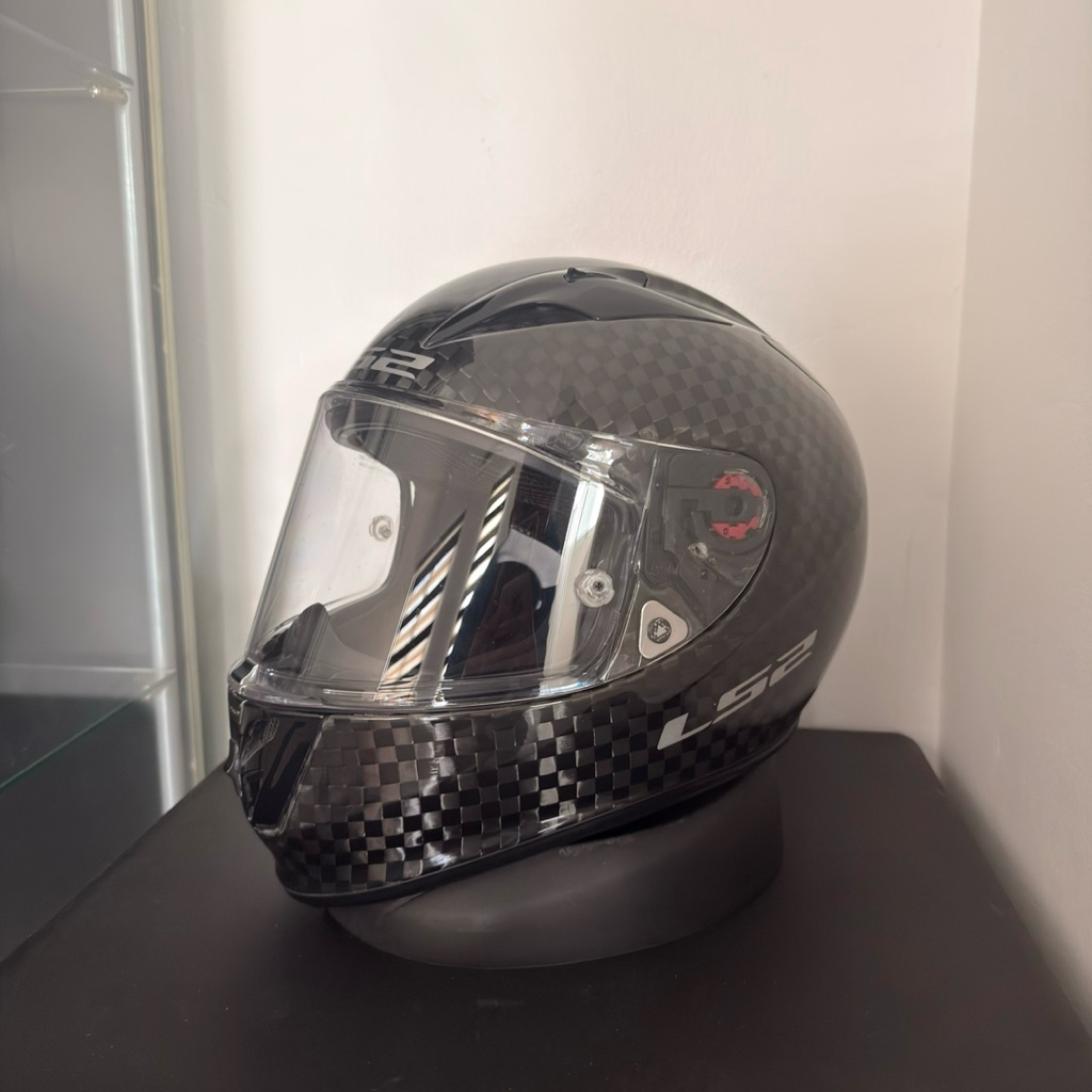 LS2 FF323 Arrow evo gloss carbon size L