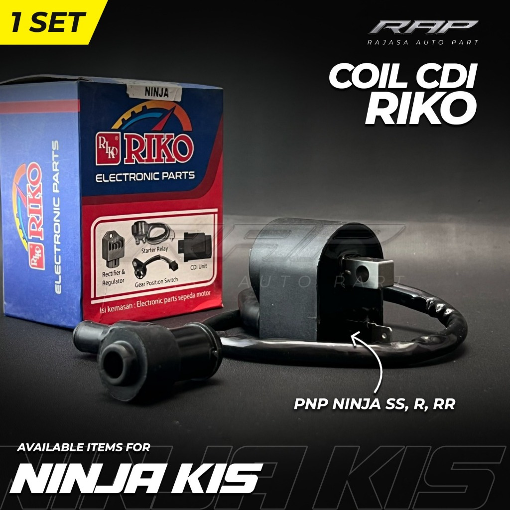 COIL CDI SET/KOIL NINJA 2TAK NINJA 150 KIS PNP NINJA RR/R/SS/KIPS KOIL PENGAPIAN IGNITION NINJA 2TAK
