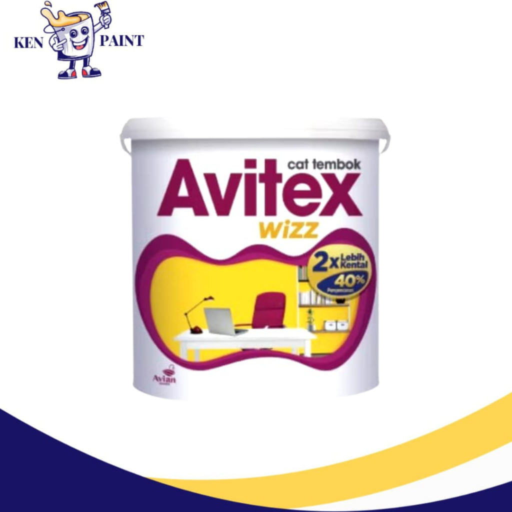 Cat Tembok Avitex Wizz 5 Kg / Cat Tembok Interior 5 kg