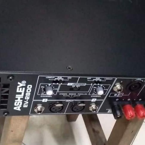 Power Amplifier Ashley EV2800 Original Power Ev 2800 ashley ev2800 | MELODY CLASSIC
