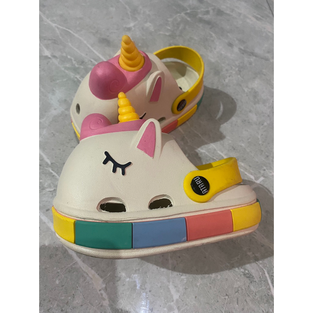 sandal anak unicorn ataru sandal anak kuda poni