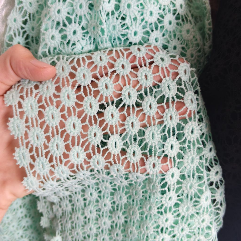 kain brokat prada premium - kain brokat prada meteran - bahan brokat prada katun - brokat prada 0,5m