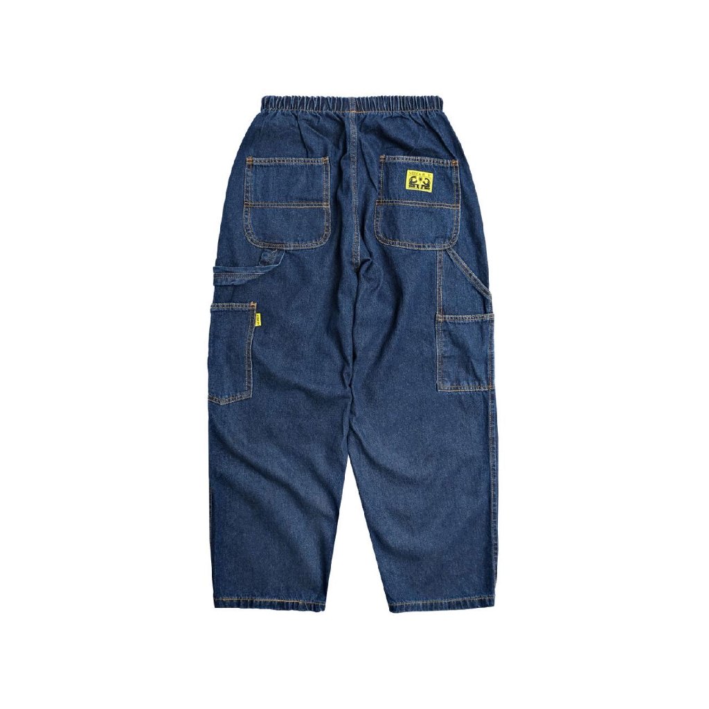 Vearst Painter Pants Ultra Baggy Jeans Maxan Medium Blue
