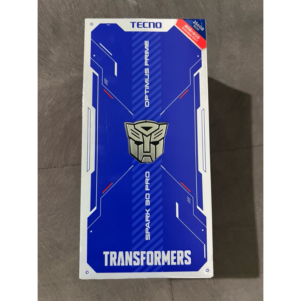 second hp tecno optimus prime 8/256gb