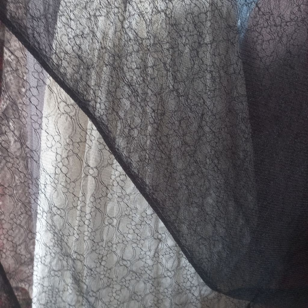 1/2 meter Kain Tulle | Bahan Tulle | Kain Meteran | Tulle Motif | Bahan Import