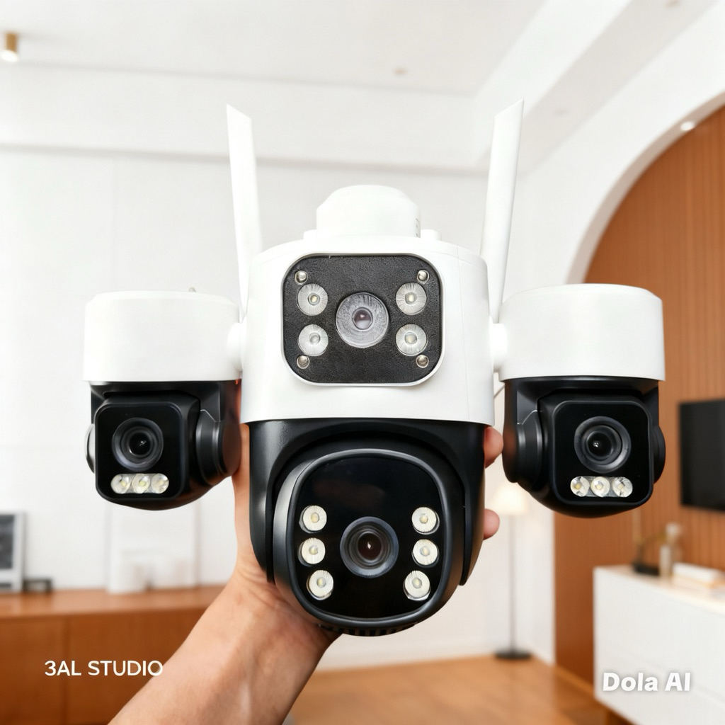 CCTV V380 PRO H30 3 LENSA OUTDOOR (Anti air )