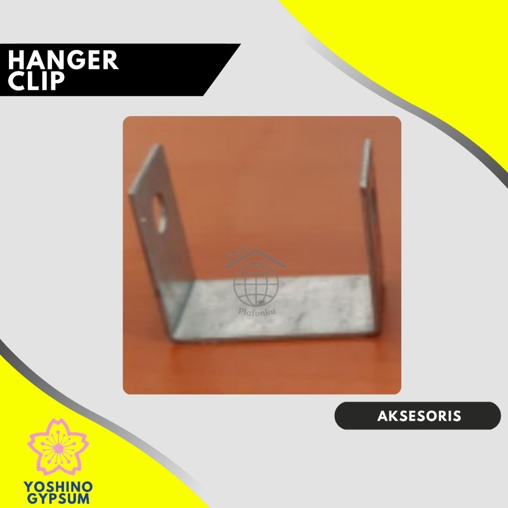 U clip / hanger clip / hanger klip / u clamp 35 / u clam 2x4 / u clamp hollow / gantungan rangka pla