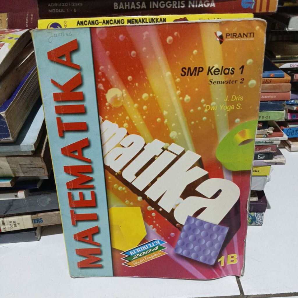 MATEMATIKA SMP KELAS 1 SEMESTER 2 KURIKULUM 2004 1B