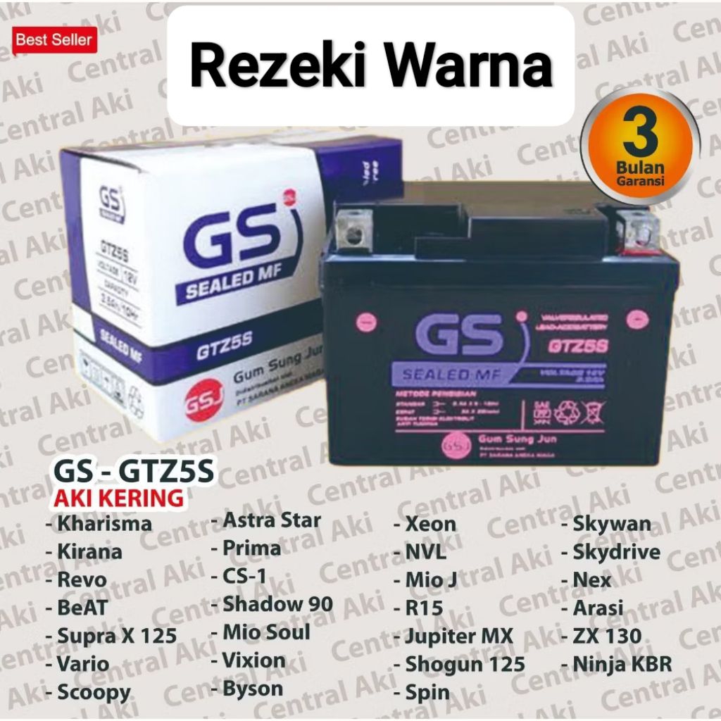 Aki Kering GS GTZ5, Aki Motor Kering