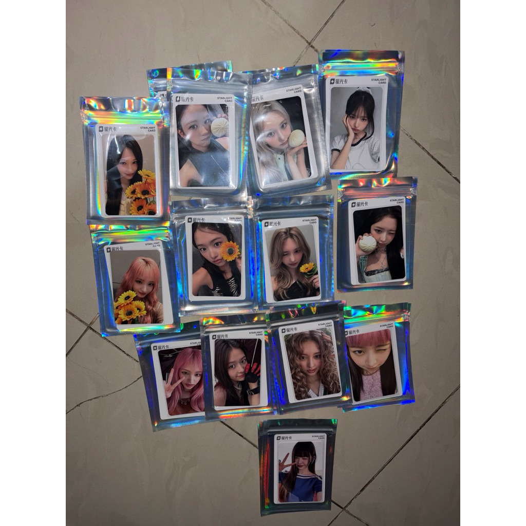 (READY STOCK)(OFFICIAL) PC IVE LD QQ MUSIC PHOTOCARD OFFICIAL YUJIN GAEUL LEESEO WONYOUNG REI LIZ