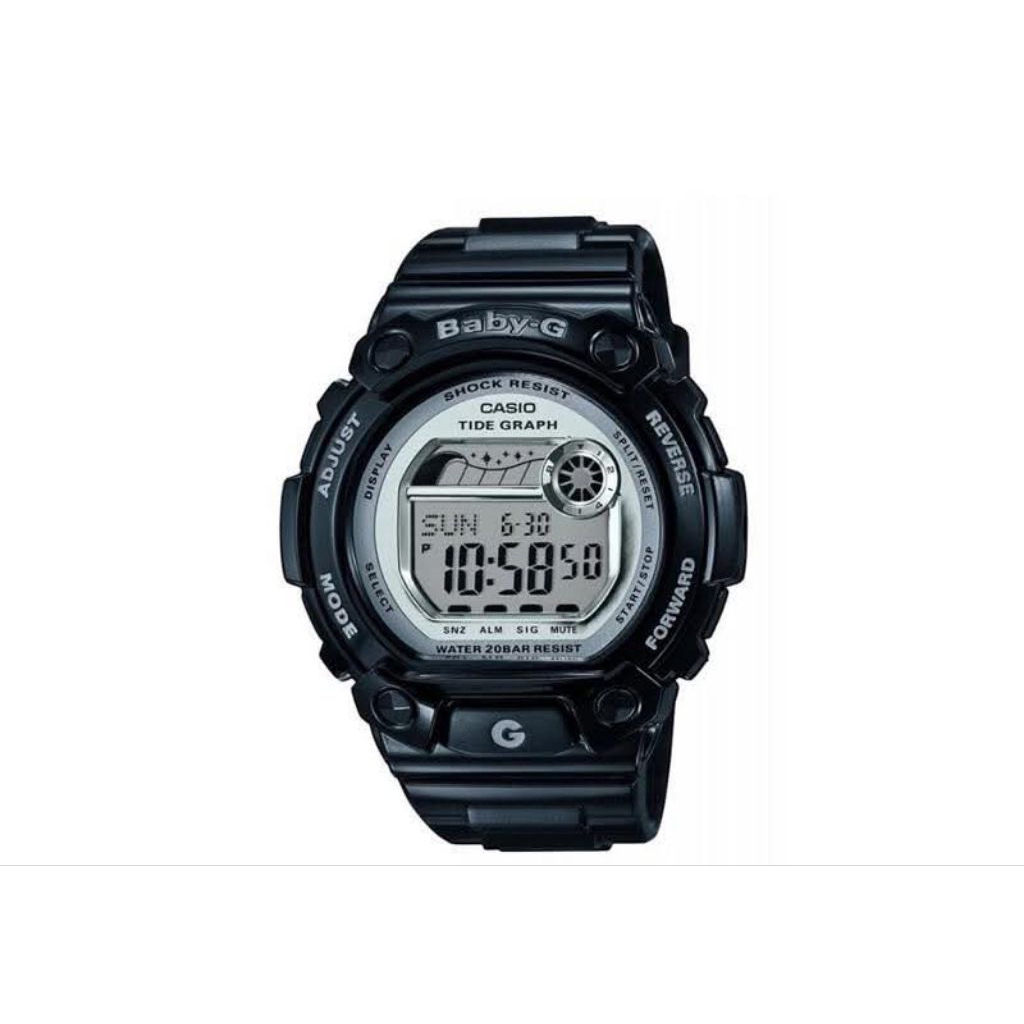 Jam tangan second CASIO BABY G BLX -103 TIDE GRAPH ORIGINAL