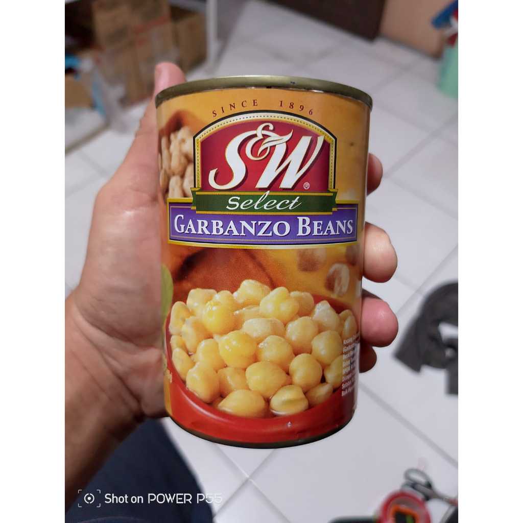 S&W Garbanzo Beans 400gr / SW Kacang Garbanzo