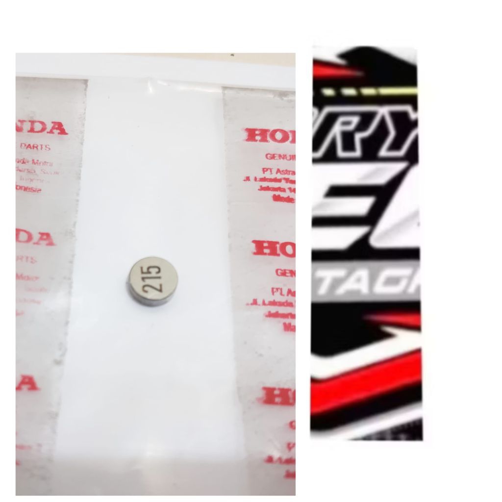 SIM klep Honda CBR 150 Sonic 150 ukuran 215
