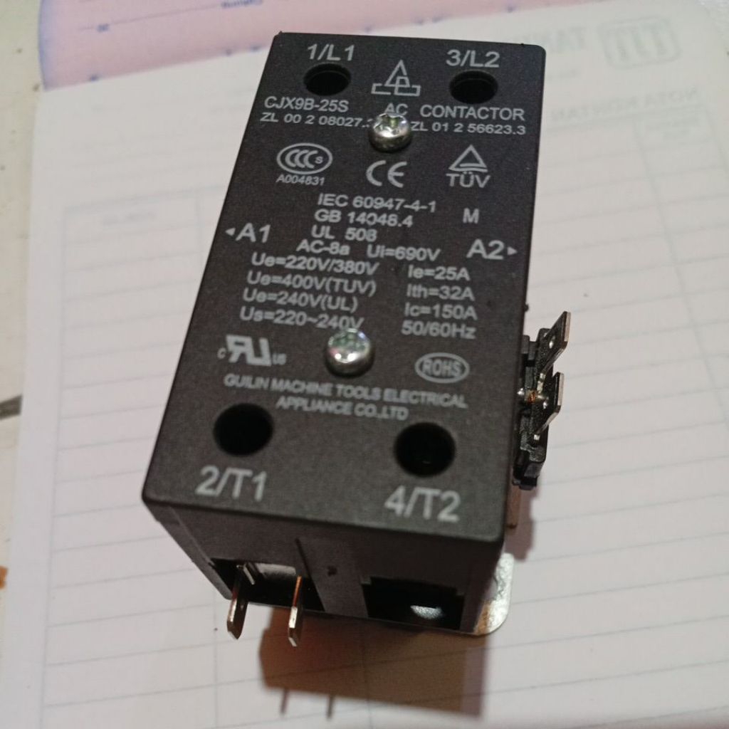 KONTAKTOR AC KONTAKTOR CJX9B-25S