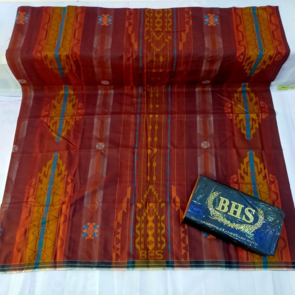 SARUNG BHS EXCELLENT JACQUARD FULL SONGKET TIMBUL COPPER-AFKIR MINIM