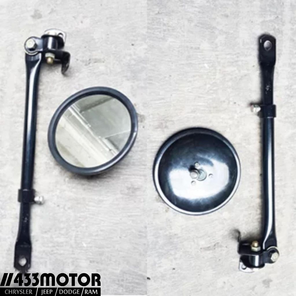 Kaca Spion dan Gagang Spion Jeep Willys