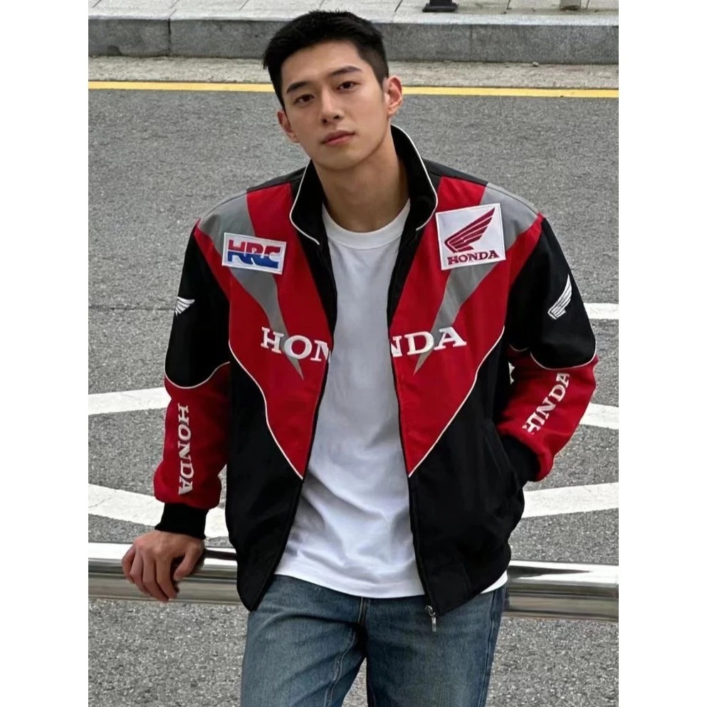 GR Jaket Racing Honda F1 Jakets Varsity Baseball