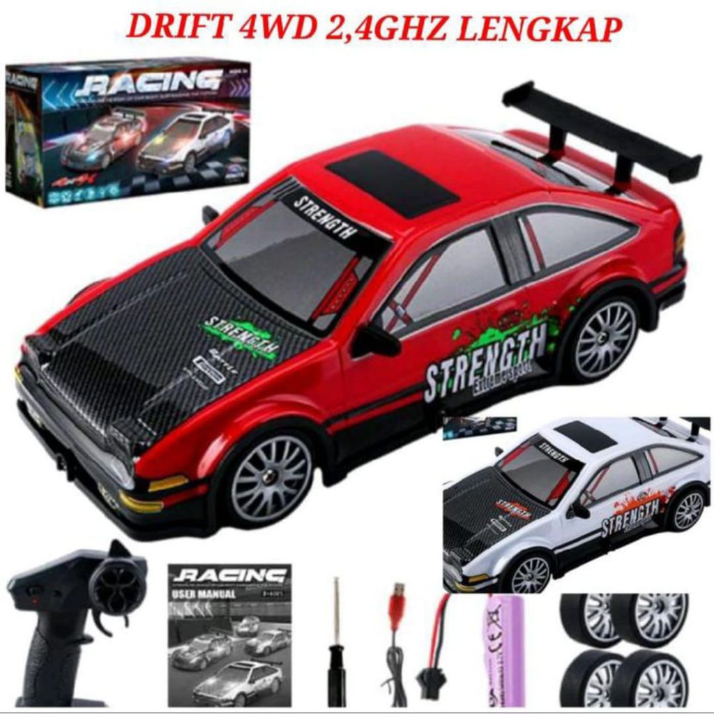 mobil remot control RC DRIFT 4wd murah 2,4ghz