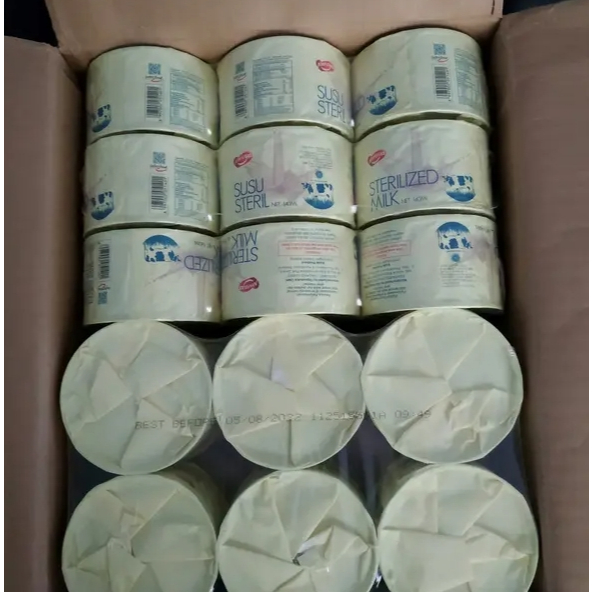 NARAYA STERILIZED MILKSUSU STERIL NARAYA 140 MIL 1 PACK ISI 6 PCS SUSU STERIL NARAYA SUSU STERILISAS