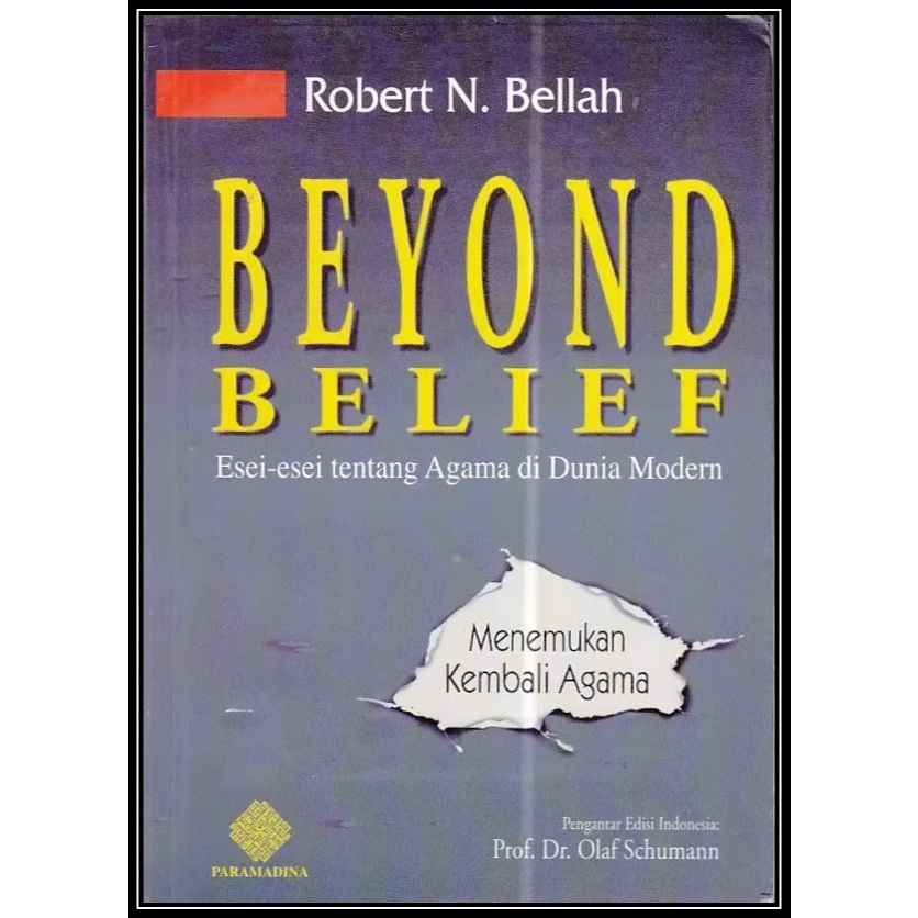 Buku Preloved - Beyond Belief - Esei-esei tentang Agama di Dunia Modern