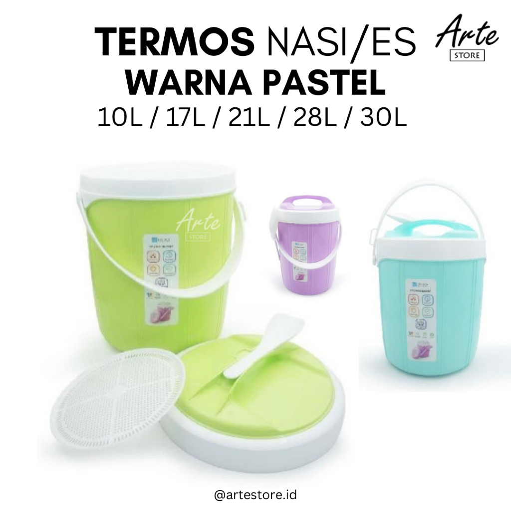 Termos Nasi 10 Liter - Termos Es Batu Tahan Lama - Rice Bucket 30 Liter Ezy Home