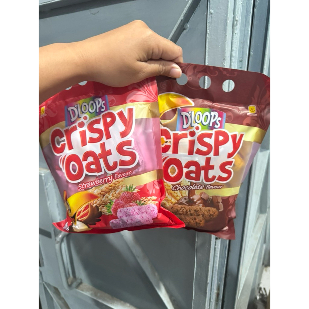 Dloops Oat 180gr isi 20pcs | crispy oat jajanan viral