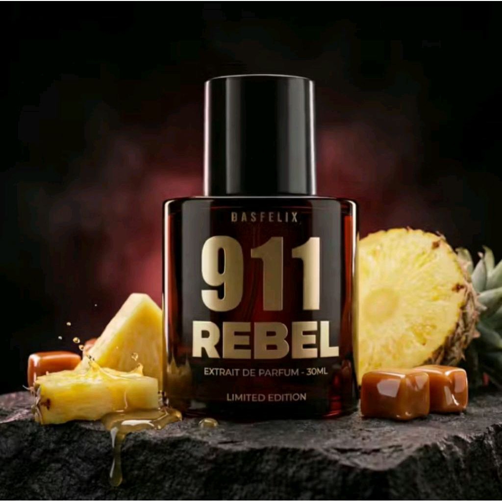 Dasfelix 911 Rebel Limited Edition 30ML- Extrait de Parfum - Aroma Nanas Sweet Fruity Woody | Perfum