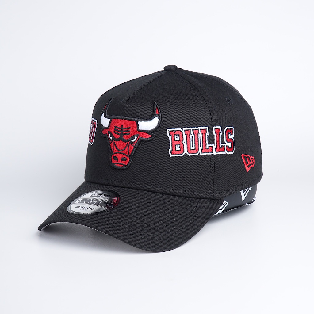 topi new era original chicago bulls split logo