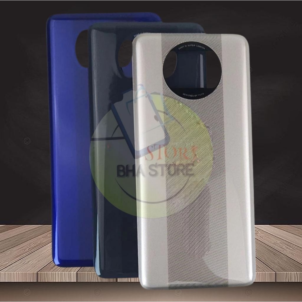 BACKDOOR - BACK CASING COMPATIBLE UNTUK POCO X3 NFC / X3 PRO TUTUP BELAKANG CASING