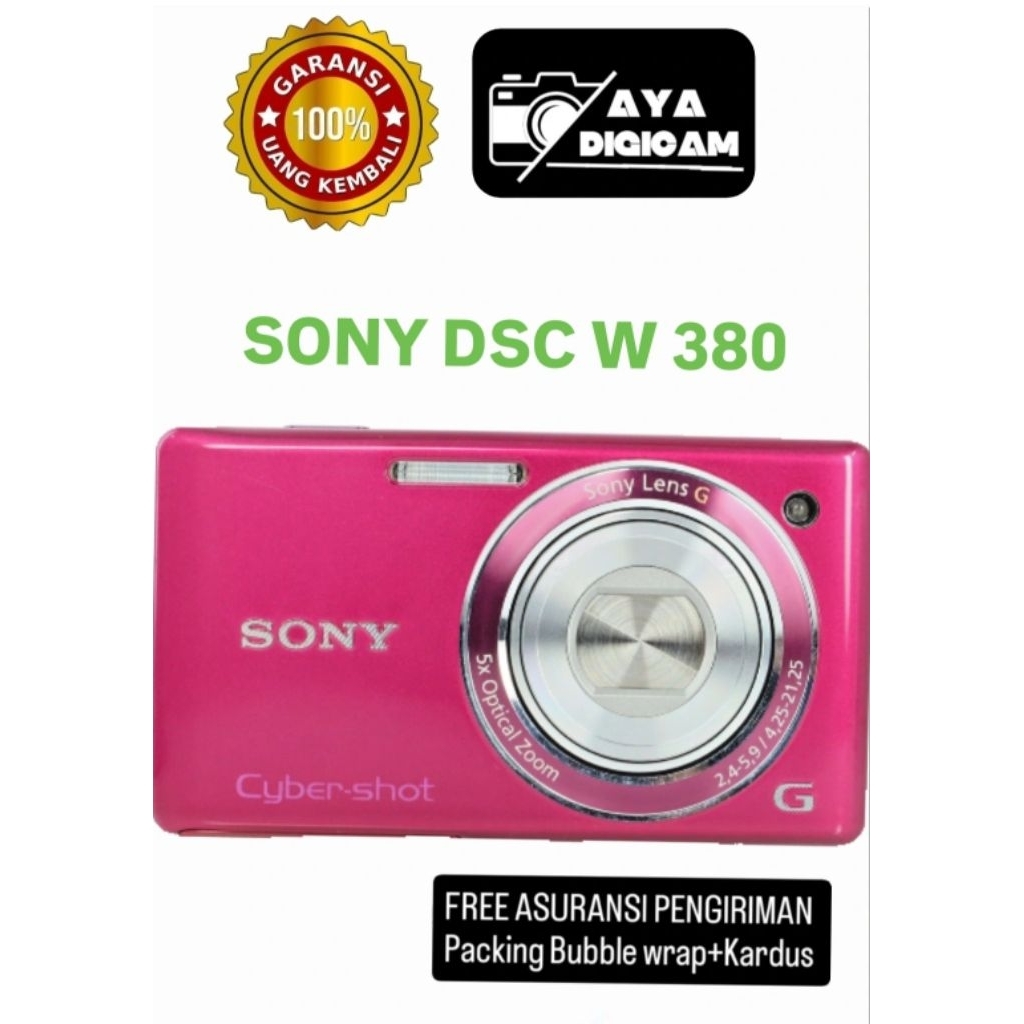 kamera Sony w380 kamera pocket Sony dsc kamera digital kamera saku digicam