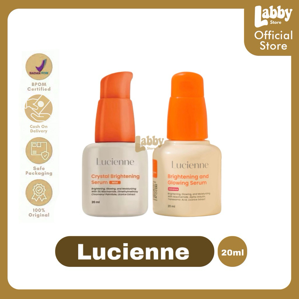 [READY SIAP KIRIM] Lucienne Crystal Brightening Serum | Lucienne Brightening and Glowing Serum