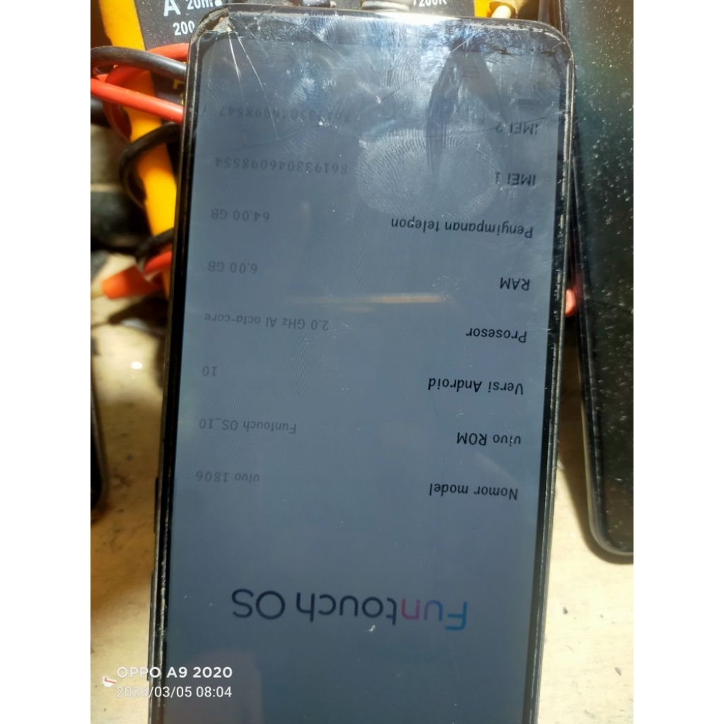 MESIN VIVO V11 RAM 6/64 NORMAL JAYA