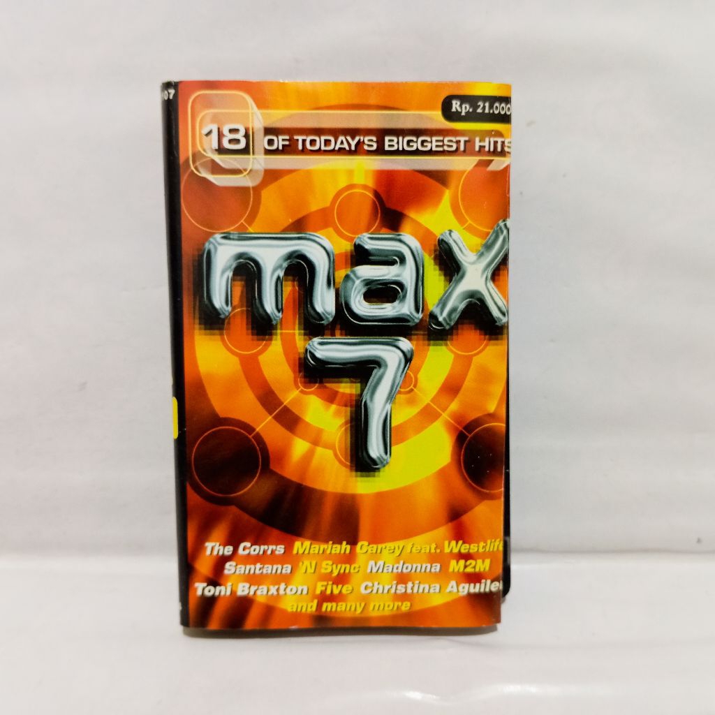 Kaset Max 7 - The Corrs Santana M2M VA Up