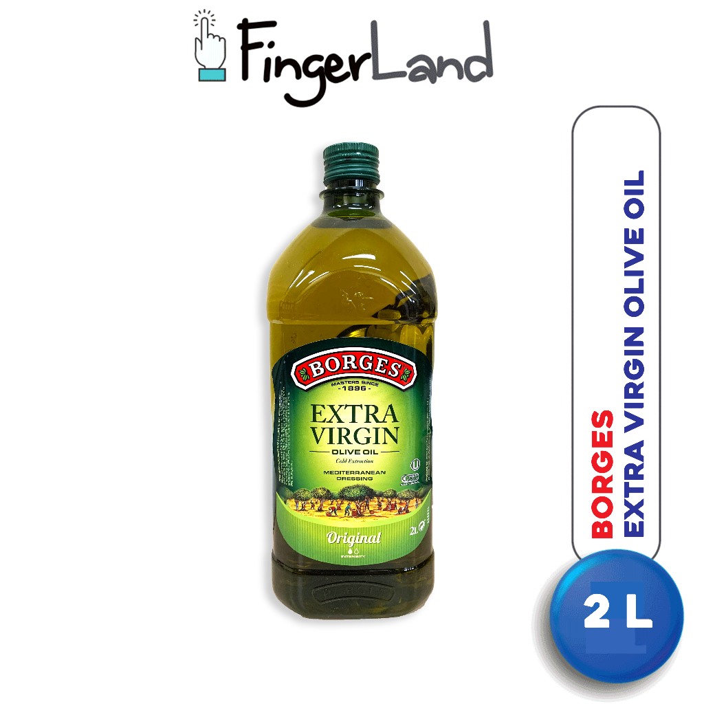 BORGES Olive Oil 2 L Minyak Zaitun Extra Virgin/Extra Light/Classic