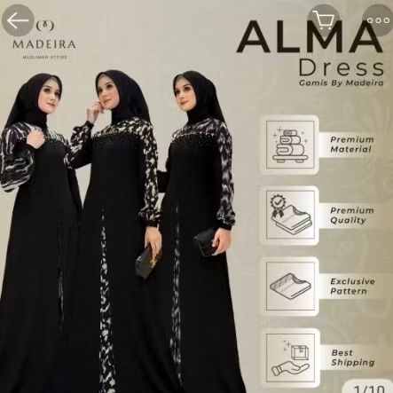 ALMA DRESS BY MADEIRA ORIGINAL 100%