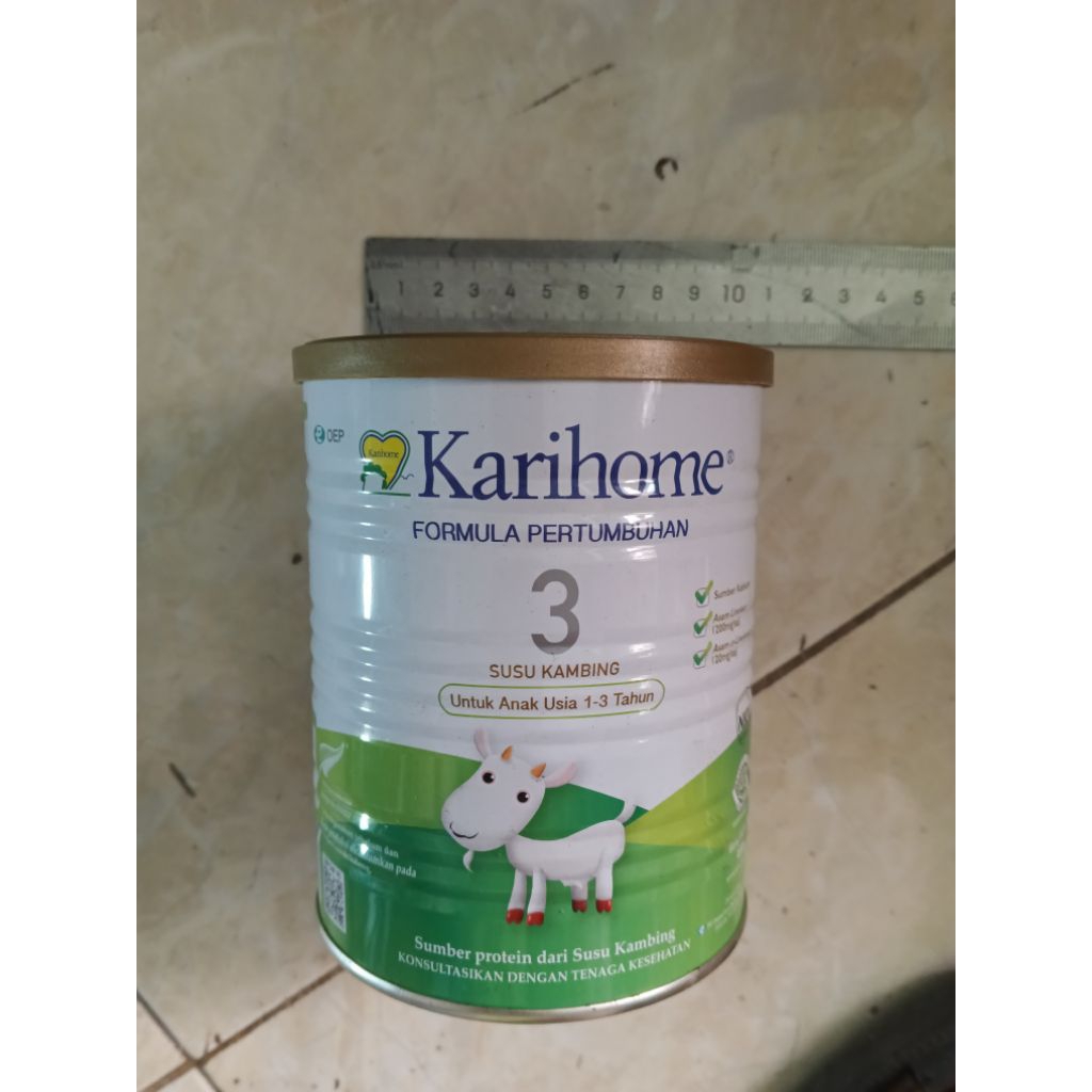 kaleng bekas susu formula 400 gr