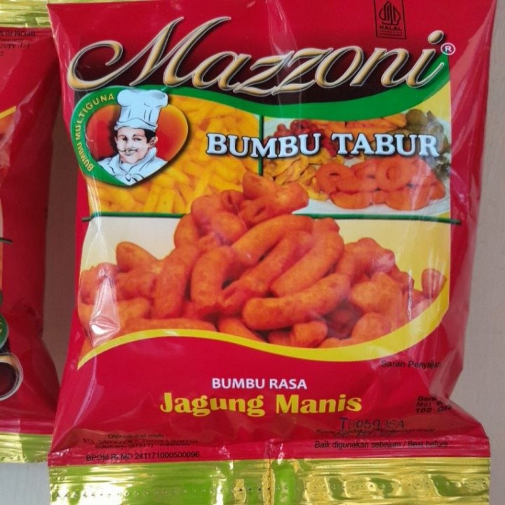 Bumbu Tabur Mazzoni 100g - Gurih, Pedas Manis