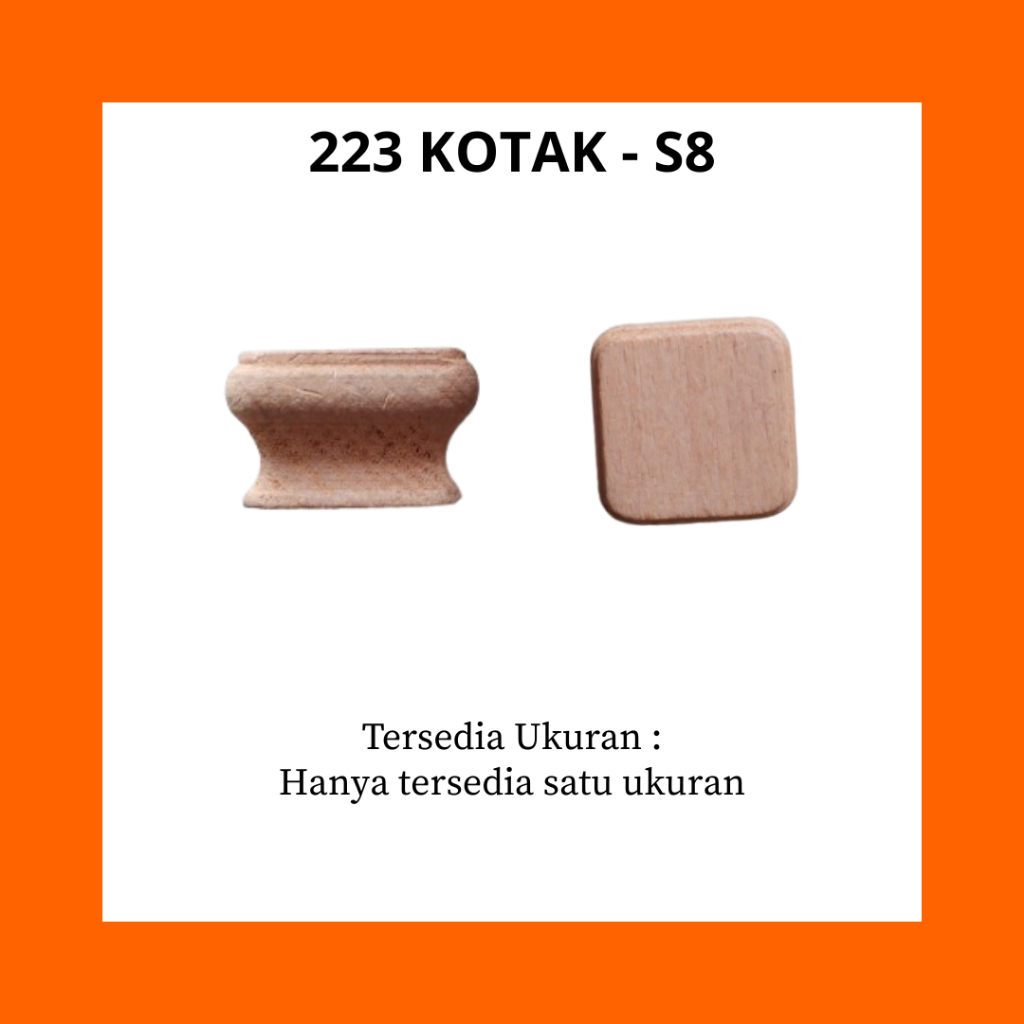 Handle 223 KOTAK | Handle Tarikan Laci | Tarikan Pintu Laci Minimalis