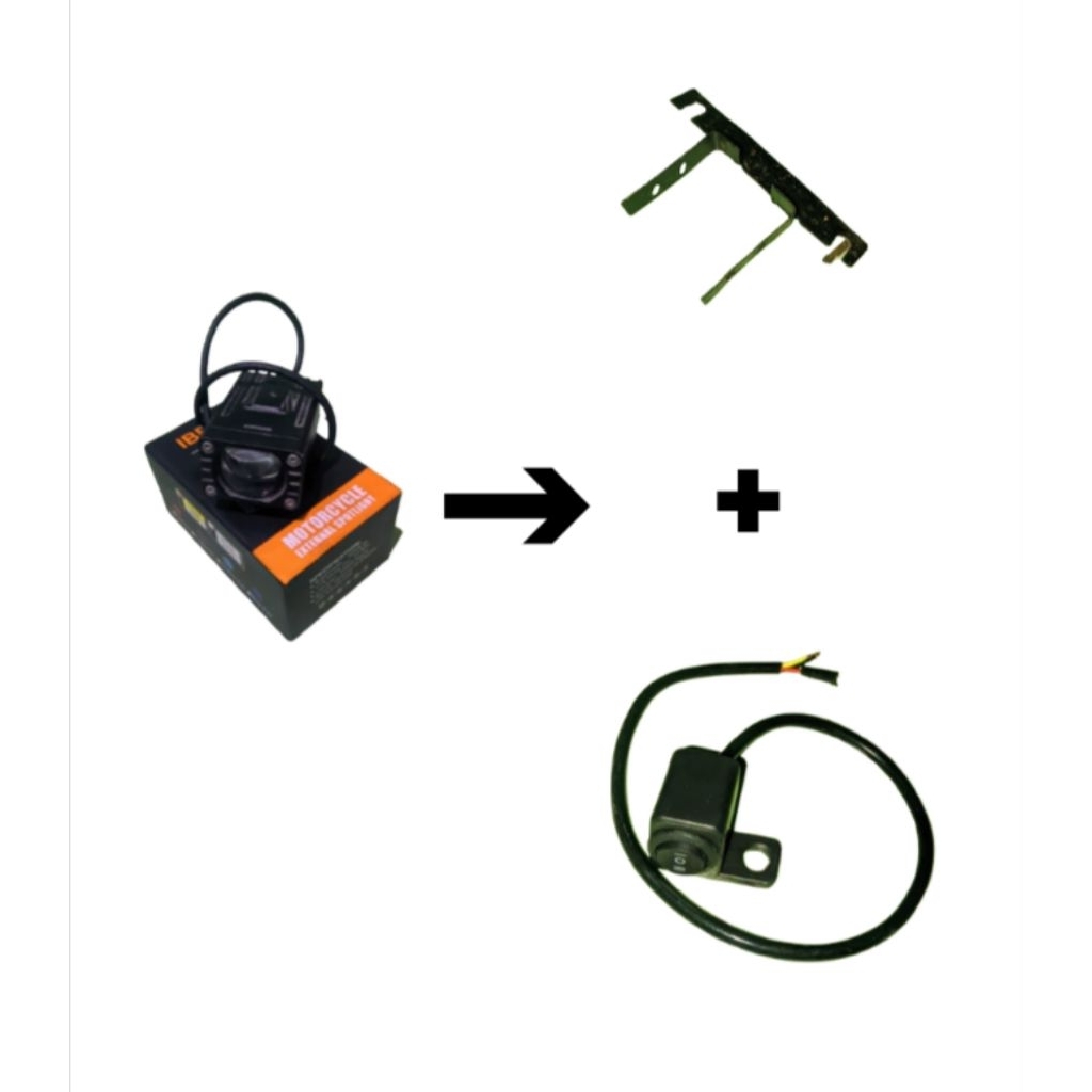 LAMPU TEMBAK IBRIGHT L10 + BREKET LAMPU + SAKLAR LAMPU. LAMPU TEMBAK IBRIGHT L10