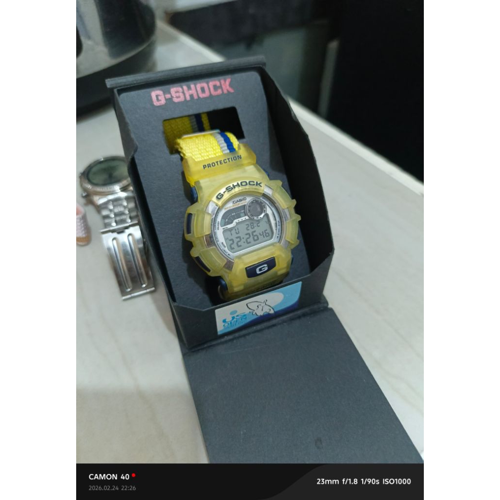 Casio G-Shock DW 9500 Surfing Termometer
