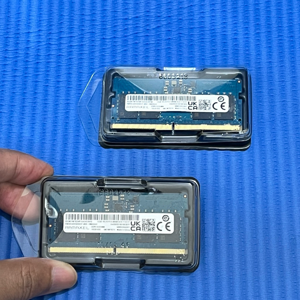 RAM LAPTOP Ramaxel SODIMM DDR5 PC38400 4800 Mhz 12GB x 2 (24GB) Copotan