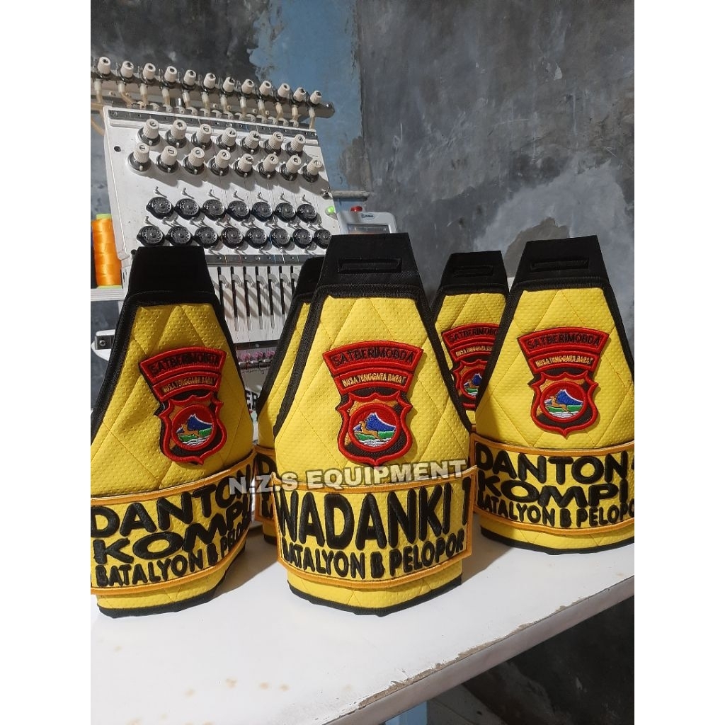 Banlengan kulit wadanki/Ban lengan kulit kaopsres/Ban lengan kulit bhabinkamtibmas/Ban lengan terbar