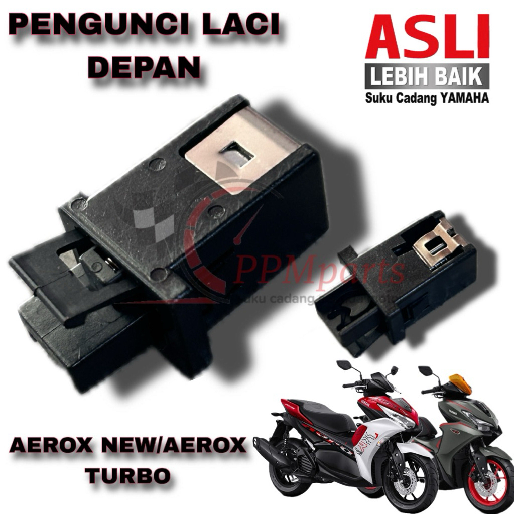 PENGUNCI PENGAIT LACI DEPAN YANAHA AEROX NEW / AEROX TURBO BBP-F4618-00