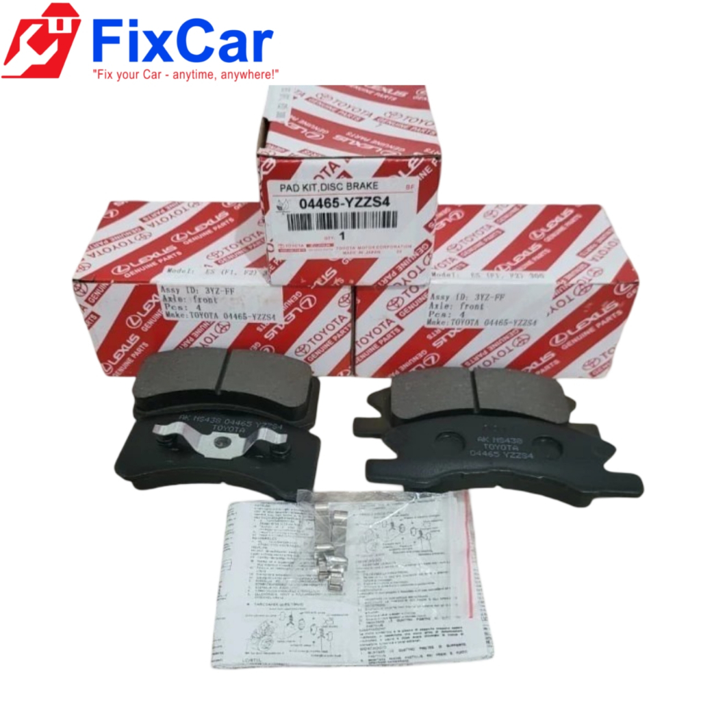 Brake pad front kampas rem depan mobil agya ayla manual mirage 04465 YZZS4