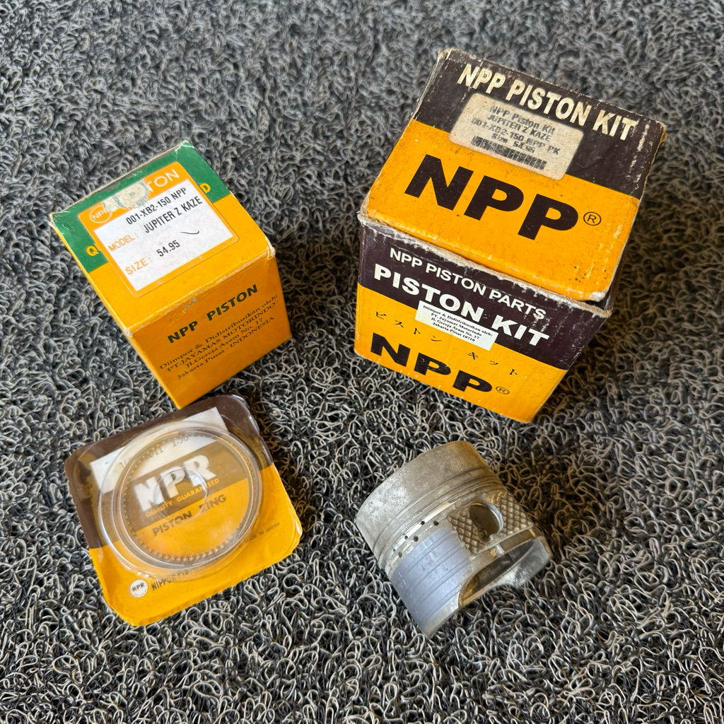 Piston Kit / Seher Kit Jupiter Z / Kawasaki Kaze 54.95mm Mentah Merek NPP
