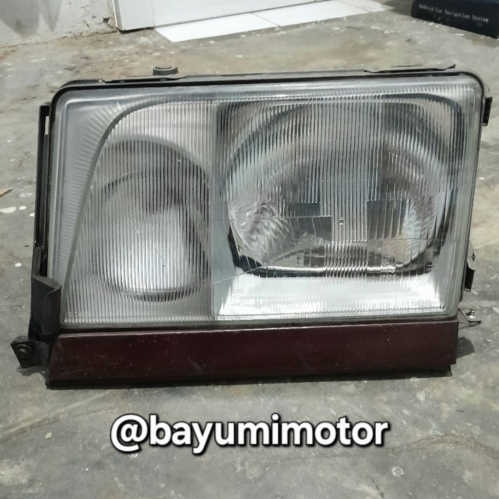 ORIGINAL headlamp lampu depan mercedes benz W124 masterpiece KIRI